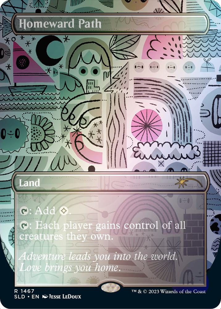 Homeward Path (Rainbow Foil) [Secret Lair Drop Series]