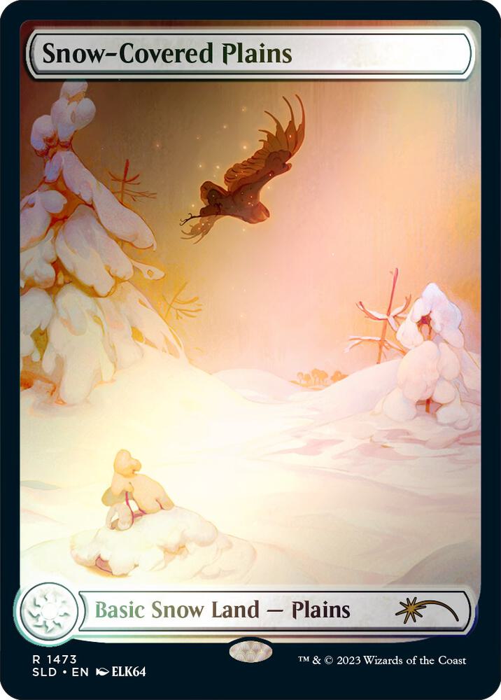 Snow-Covered Plains (1473) (Rainbow Foil) [Secret Lair Drop Series]