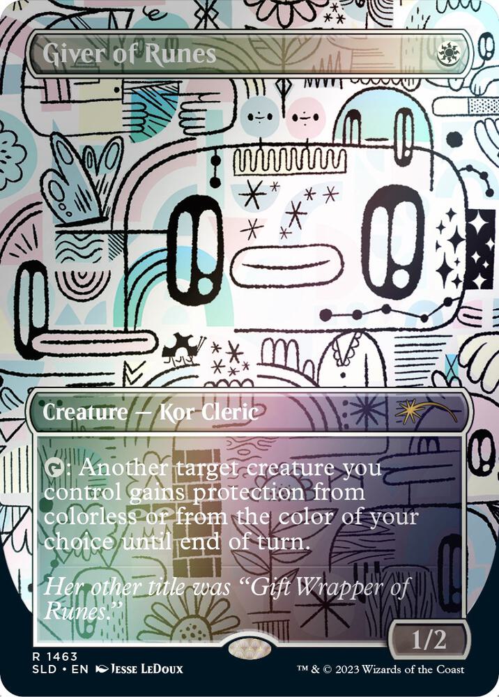 Giver of Runes (Rainbow Foil) [Secret Lair Drop Series]