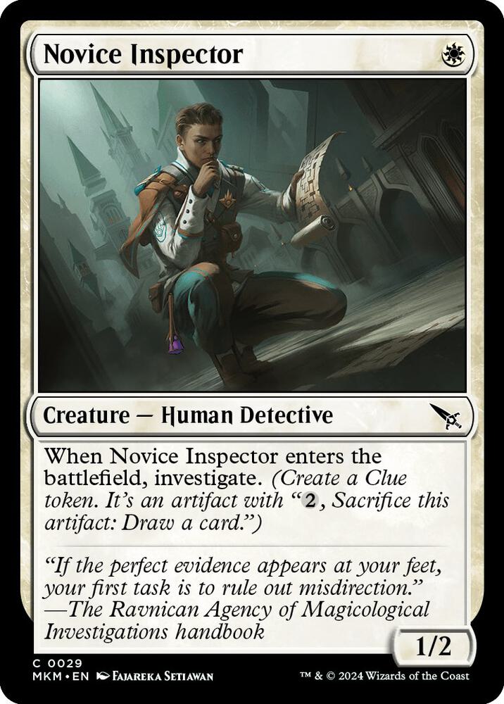 Novice Inspector [Murders at Karlov Manor]
