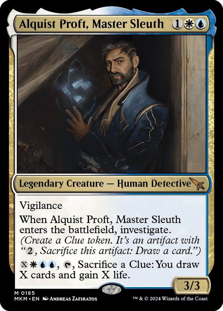 Alquist Proft, Master Sleuth [Murders at Karlov Manor]