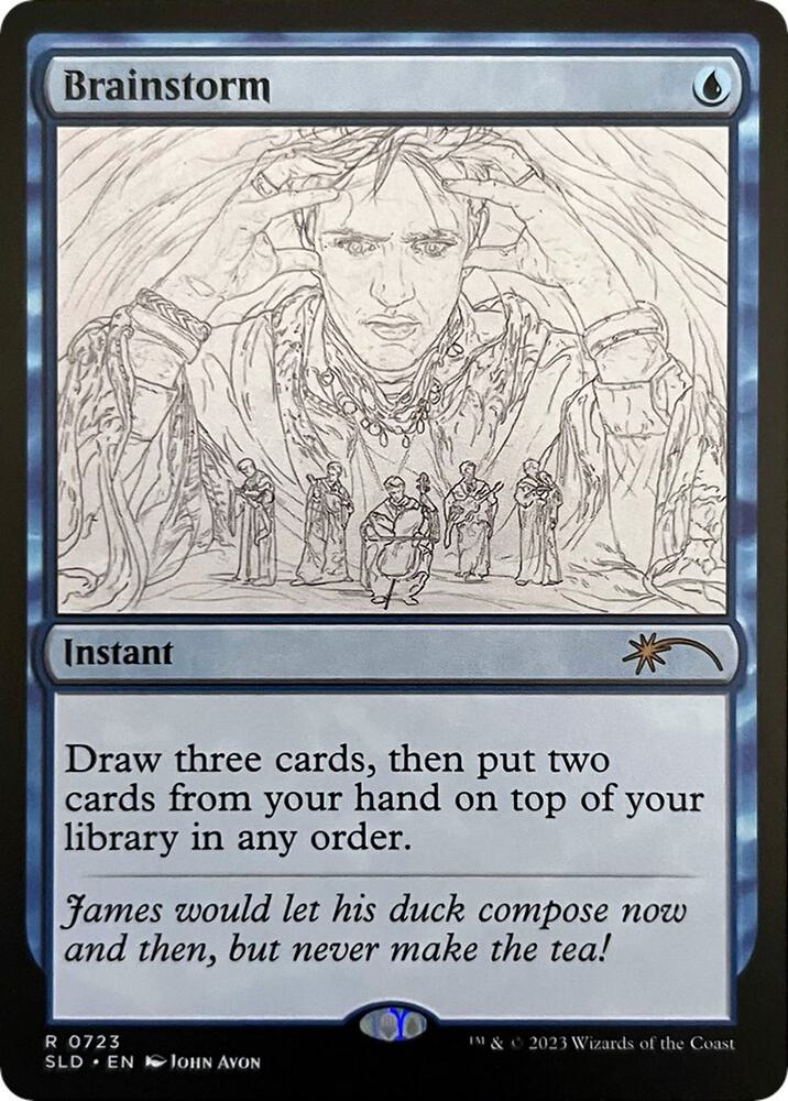 Brainstorm (0723) (Sketch Showcase) [Secret Lair Drop Series]