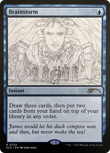 Brainstorm (0723) (Sketch Showcase) [Secret Lair Drop Series]