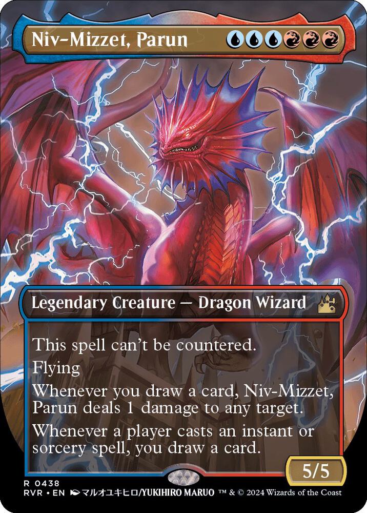 Niv-Mizzet, Parun (Anime Borderless) [Ravnica Remastered]