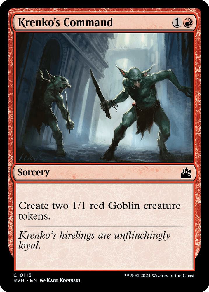 Krenko's Command [Ravnica Remastered]