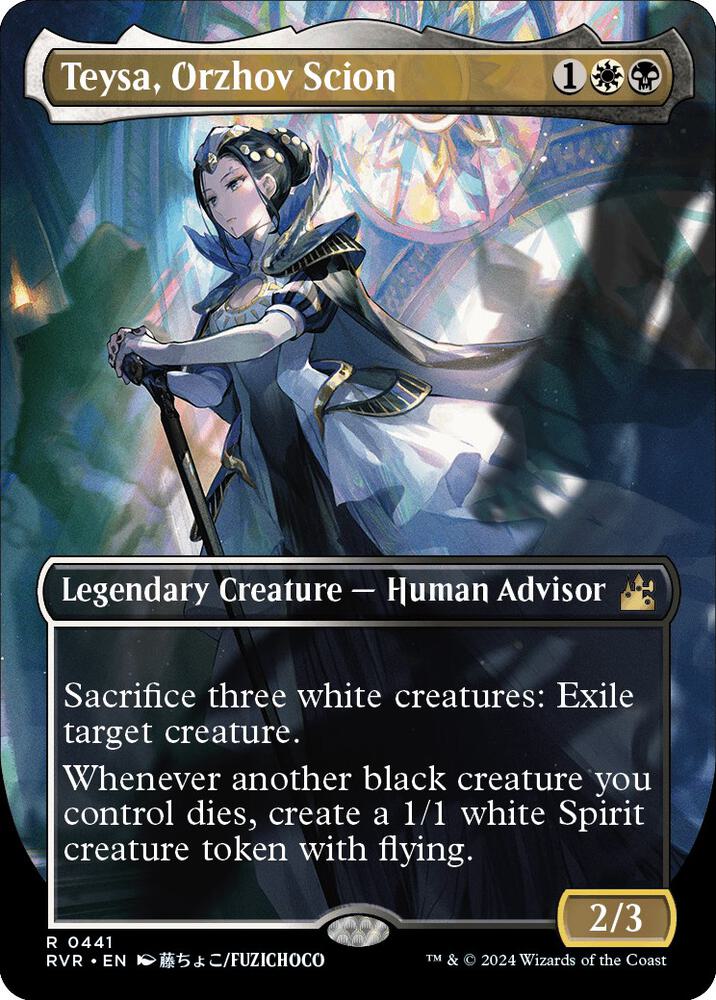 Teysa, Orzhov Scion (Anime Borderless) [Ravnica Remastered]