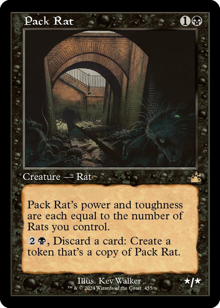 Pack Rat (Retro Frame) [Ravnica Remastered]