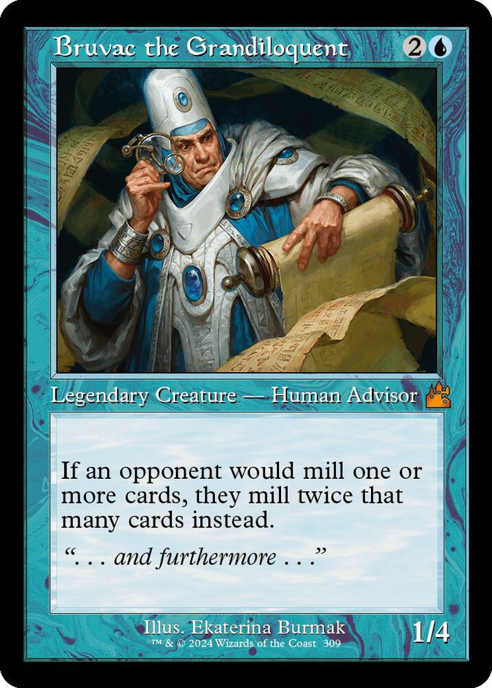 Bruvac the Grandiloquent (Retro Frame) [Ravnica Remastered]