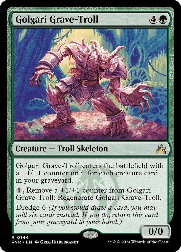 Golgari Grave-Troll [Ravnica Remastered]