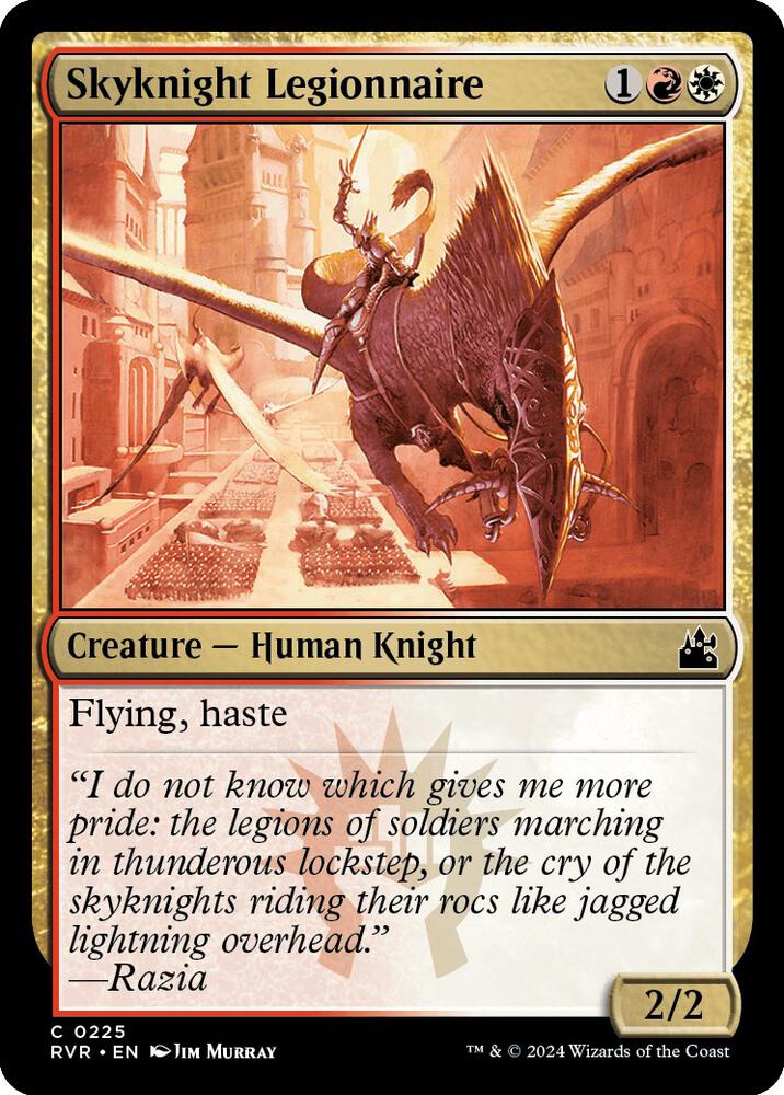 Skyknight Legionnaire [Ravnica Remastered]
