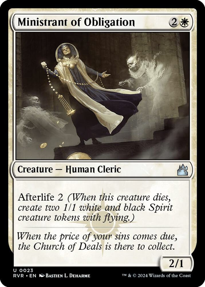 Ministrant of Obligation [Ravnica Remastered]