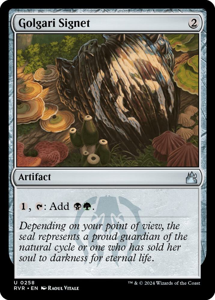 Golgari Signet [Ravnica Remastered]