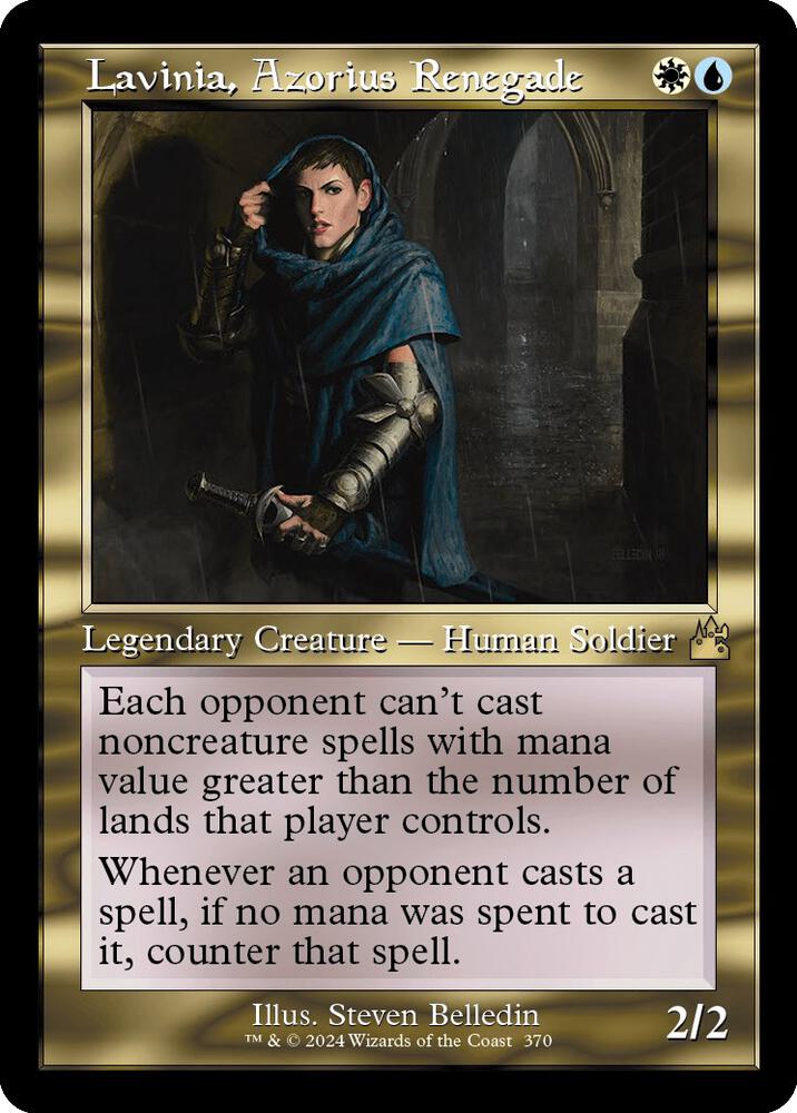 Lavinia, Azorius Renegade (Retro Frame) [Ravnica Remastered]