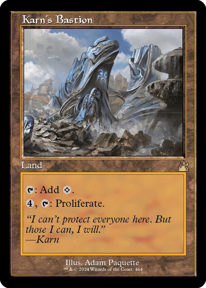 Karn's Bastion (Retro Frame) [Ravnica Remastered]
