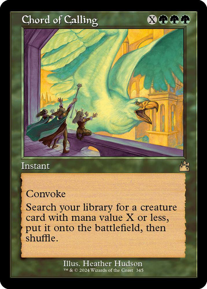 Chord of Calling (Retro Frame) [Ravnica Remastered]
