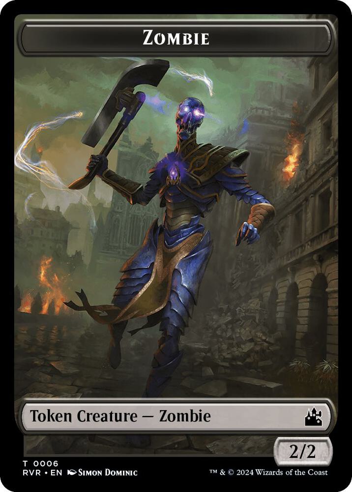 Zombie Token [Ravnica Remastered Tokens]