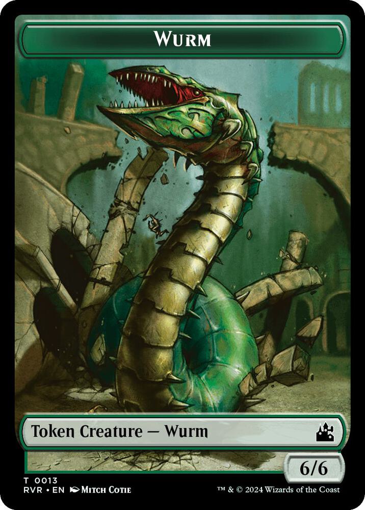 Wurm Token [Ravnica Remastered Tokens]