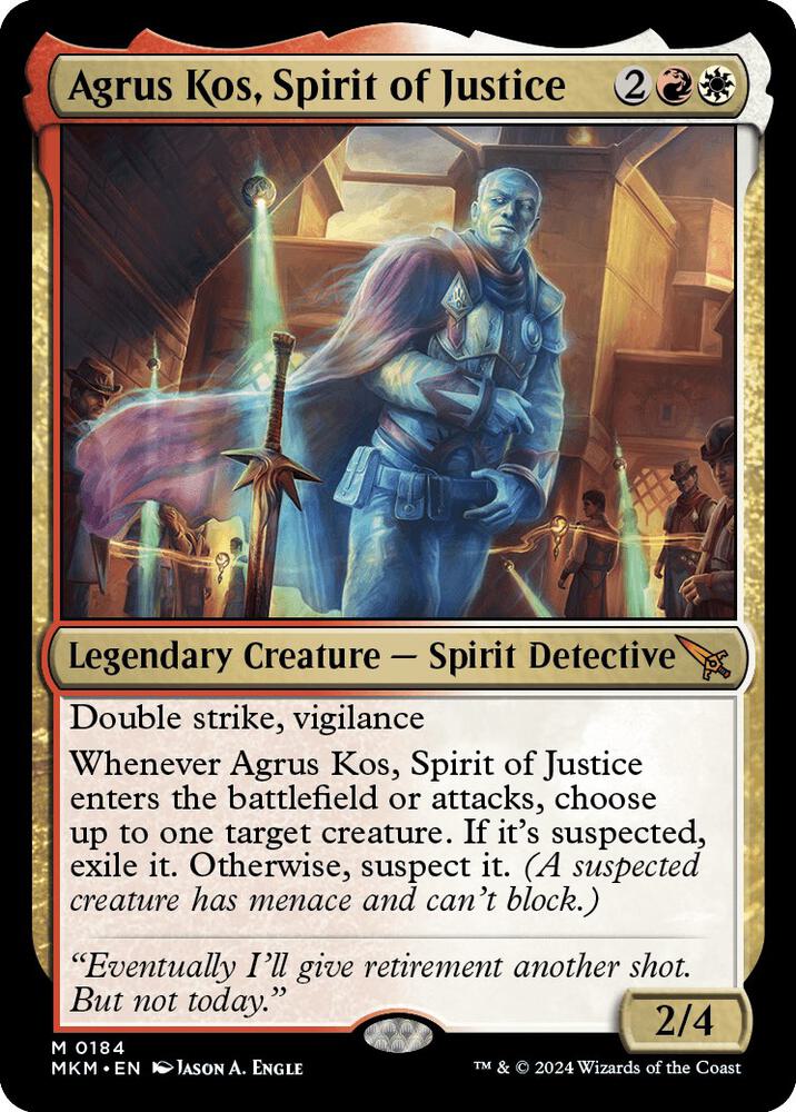 Agrus Kos, Spirit of Justice [Murders at Karlov Manor]
