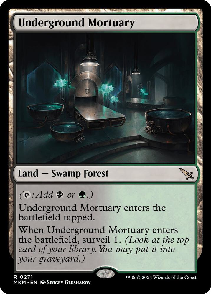 Underground Mortuary [Murders at Karlov Manor]