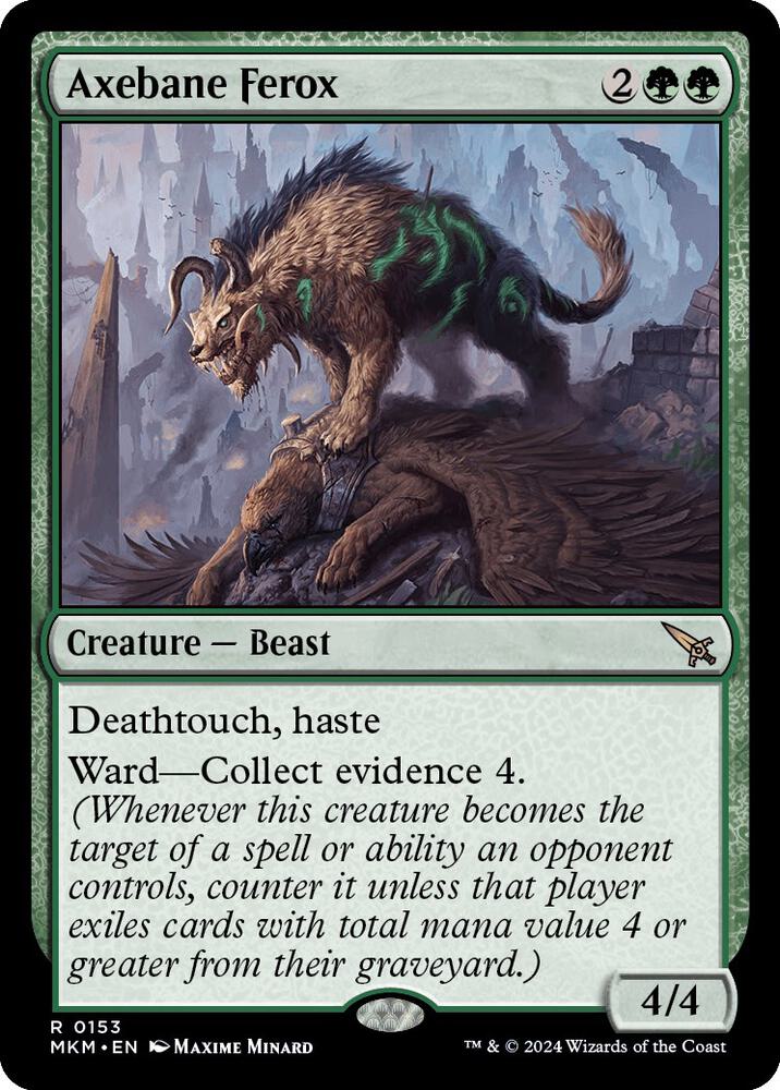 Axebane Ferox [Murders at Karlov Manor]