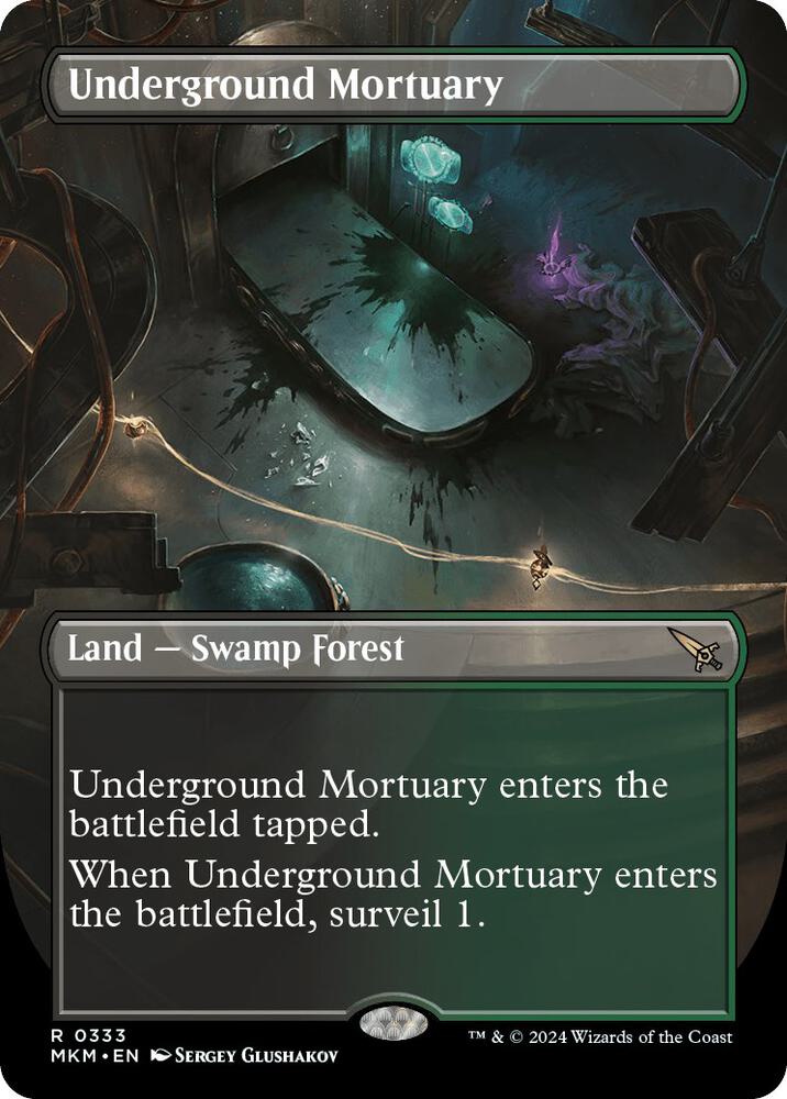 Underground Mortuary (Borderless) [Murders at Karlov Manor]