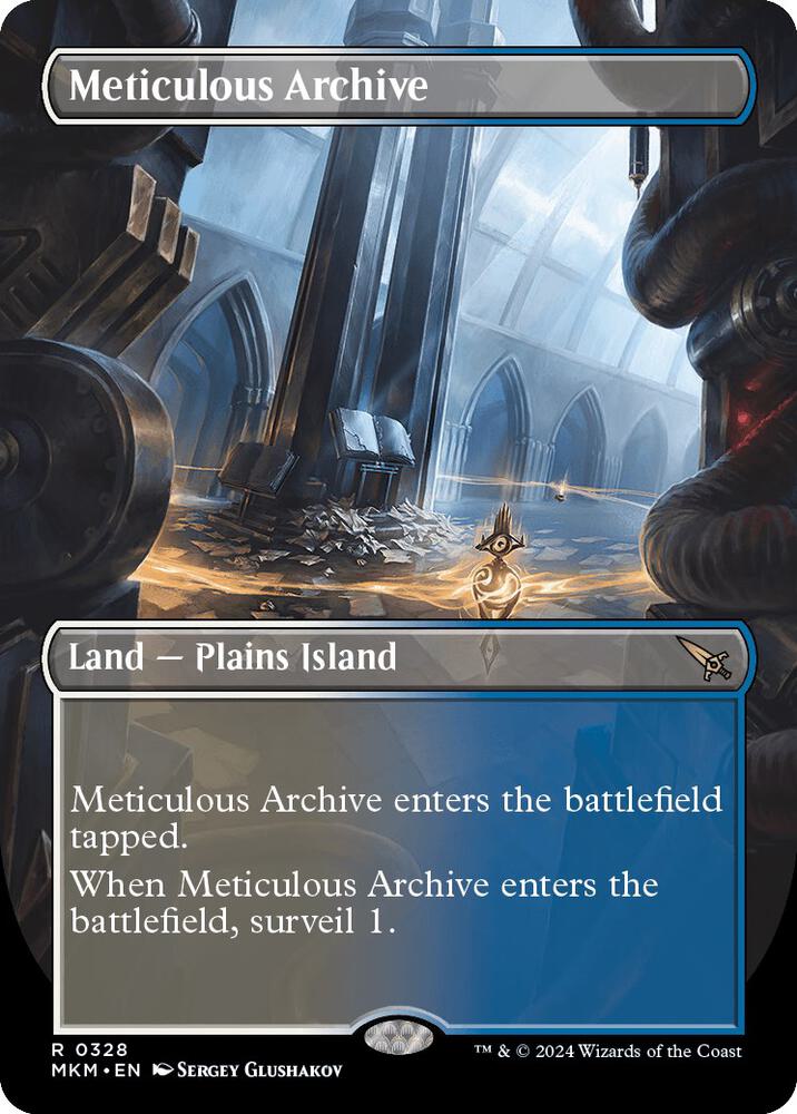Meticulous Archive (Borderless) [Murders at Karlov Manor]