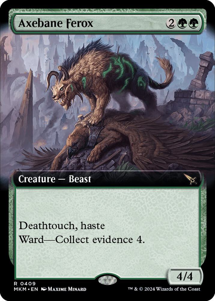 Axebane Ferox (Extended Art) [Murders at Karlov Manor]