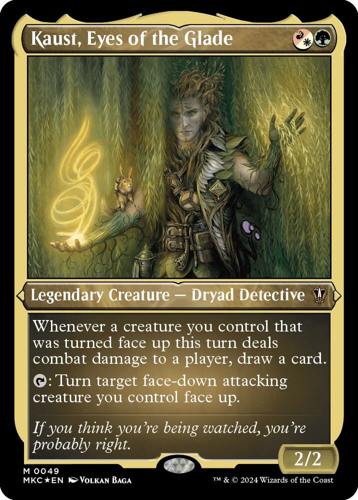 Kaust, Eyes of the Glade (Display Commander) [Murders at Karlov Manor Commander]