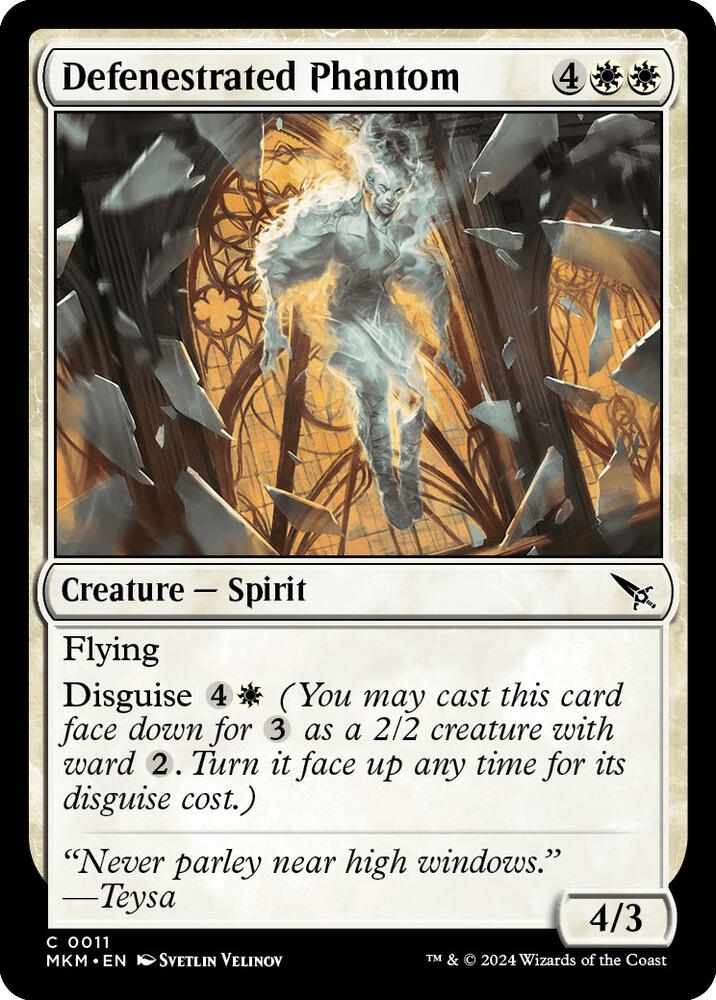 Defenestrated Phantom [Murders at Karlov Manor]