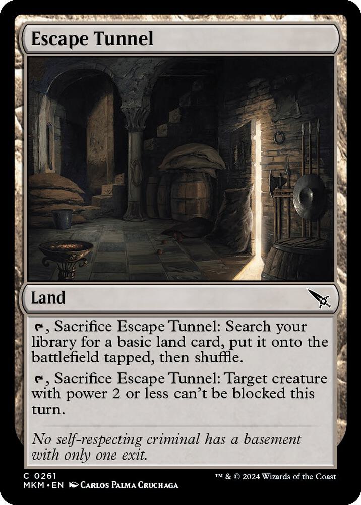 Escape Tunnel [Murders at Karlov Manor]