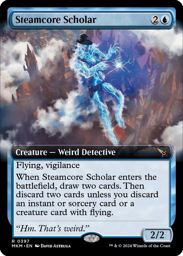 Steamcore Scholar (Extended Art) [Murders at Karlov Manor]