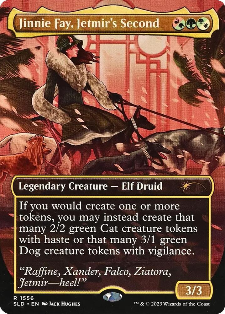 Jinnie Fay, Jetmir's Second (Display Commander) // Jinnie Fay, Jetmir's Second [Secret Lair Commander Deck: Raining Cats and Dogs]