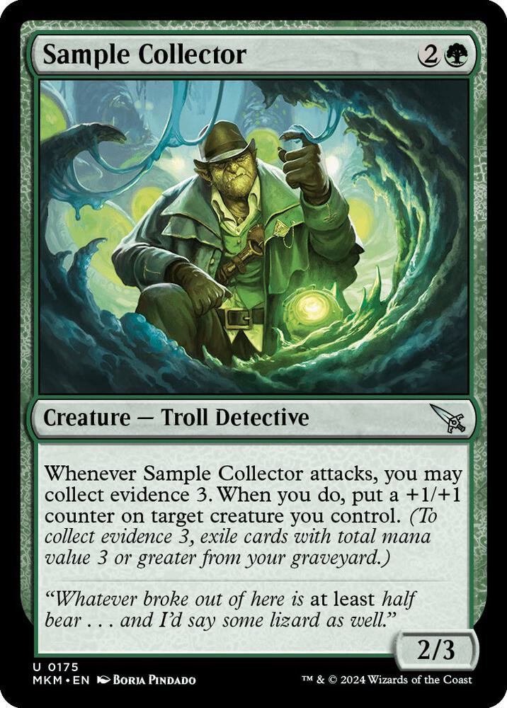 Sample Collector [Murders at Karlov Manor]