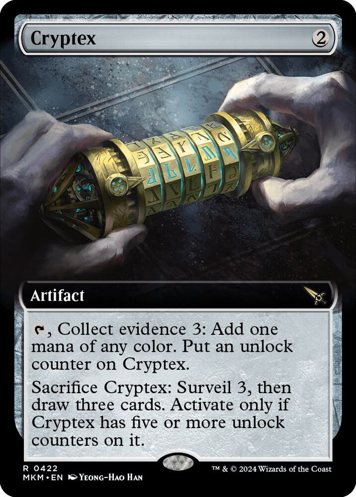 Cryptex (Extended Art) [Murders at Karlov Manor]