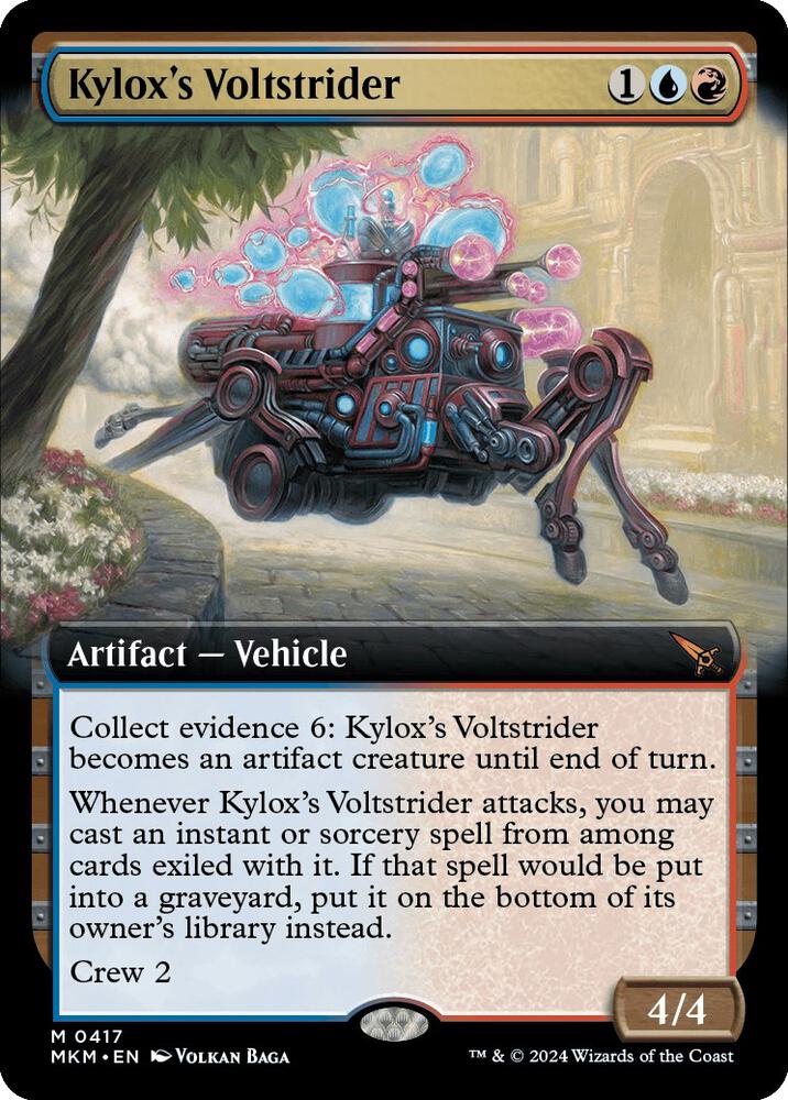 Kylox's Voltstrider (Extended Art) [Murders at Karlov Manor]