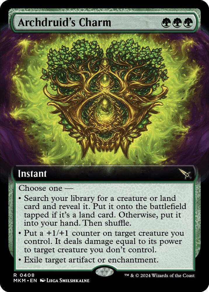 Archdruid's Charm (Extended Art) [Murders at Karlov Manor]
