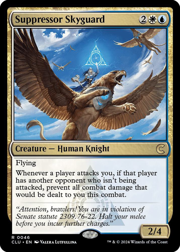 Suppressor Skyguard [Ravnica: Clue Edition]