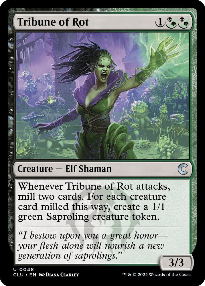 Tribune of Rot [Ravnica: Clue Edition]
