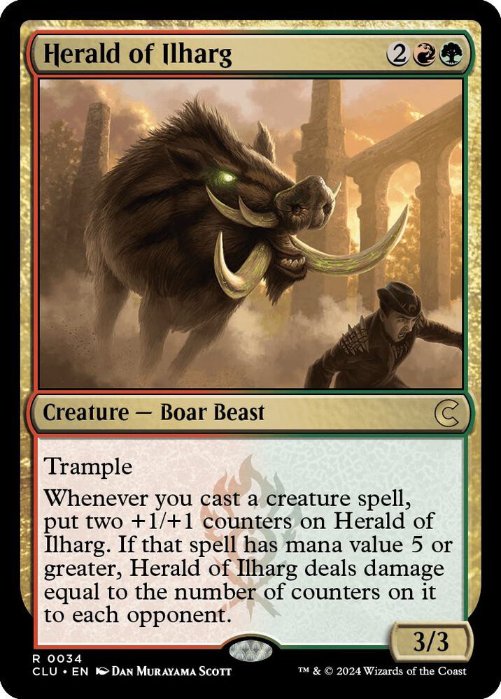 Herald of Ilharg [Ravnica: Clue Edition]