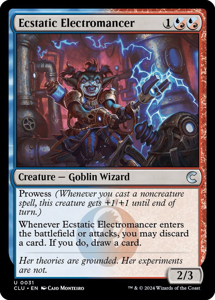 Ecstatic Electromancer [Ravnica: Clue Edition]