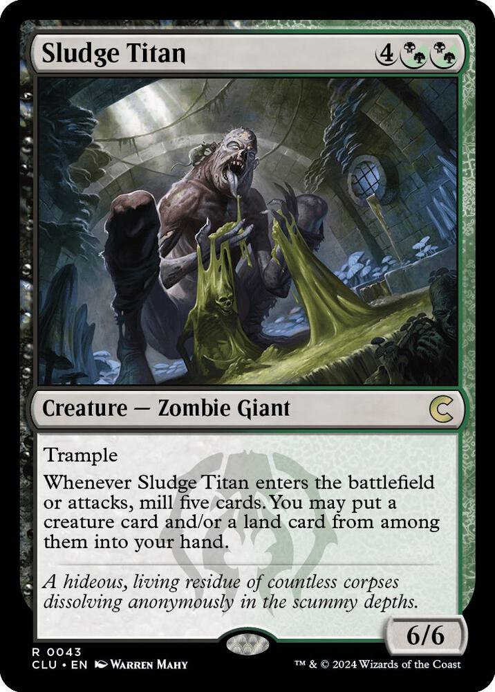Sludge Titan [Ravnica: Clue Edition]