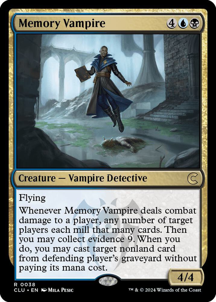 Memory Vampire [Ravnica: Clue Edition]