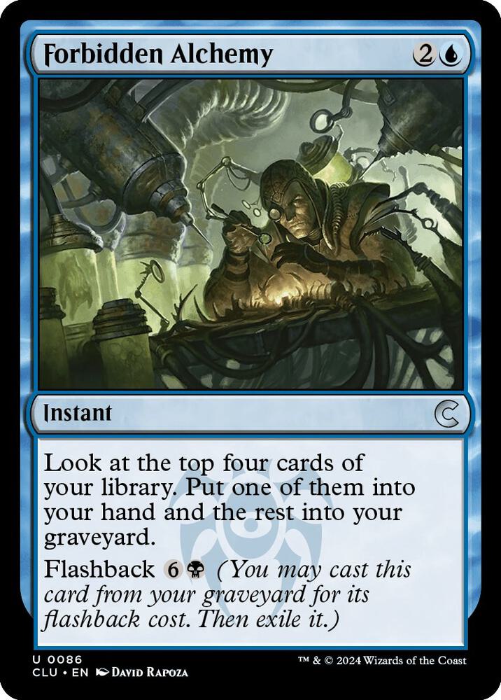 Forbidden Alchemy [Ravnica: Clue Edition]