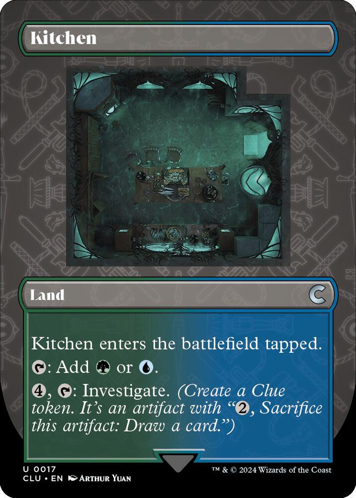 Kitchen (Borderless) [Ravnica: Clue Edition]