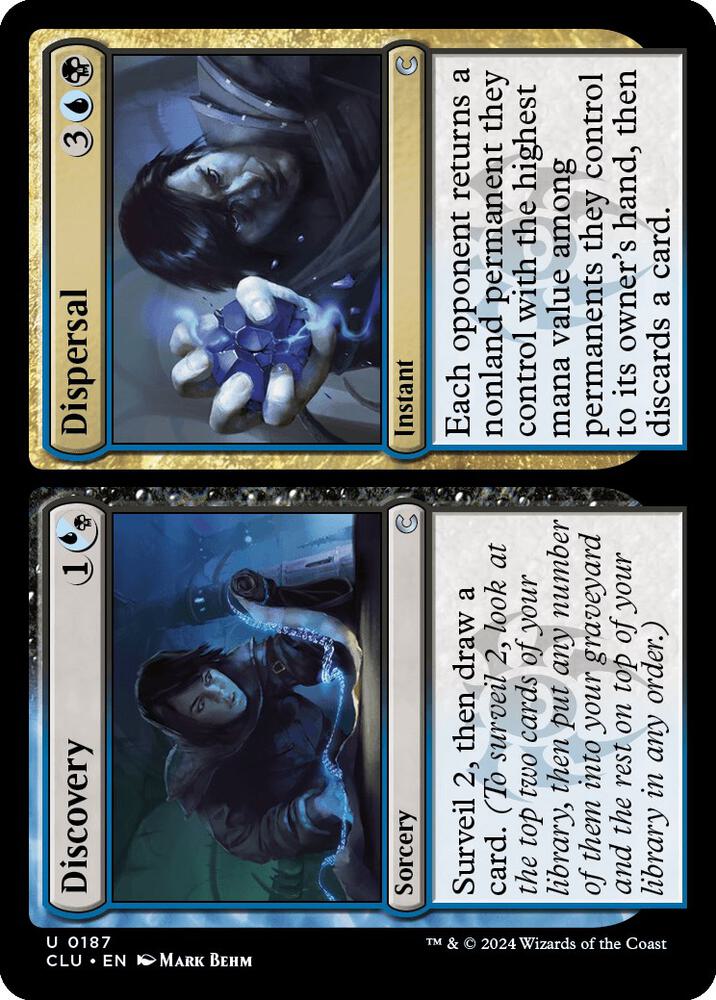 Discovery // Dispersal [Ravnica: Clue Edition]