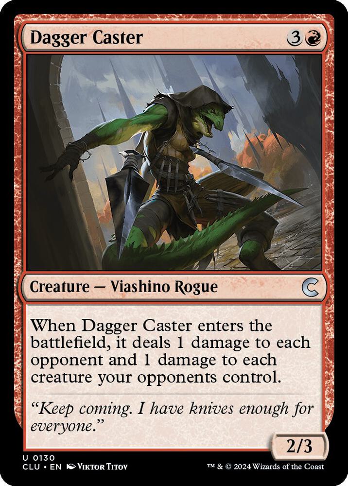 Dagger Caster [Ravnica: Clue Edition]