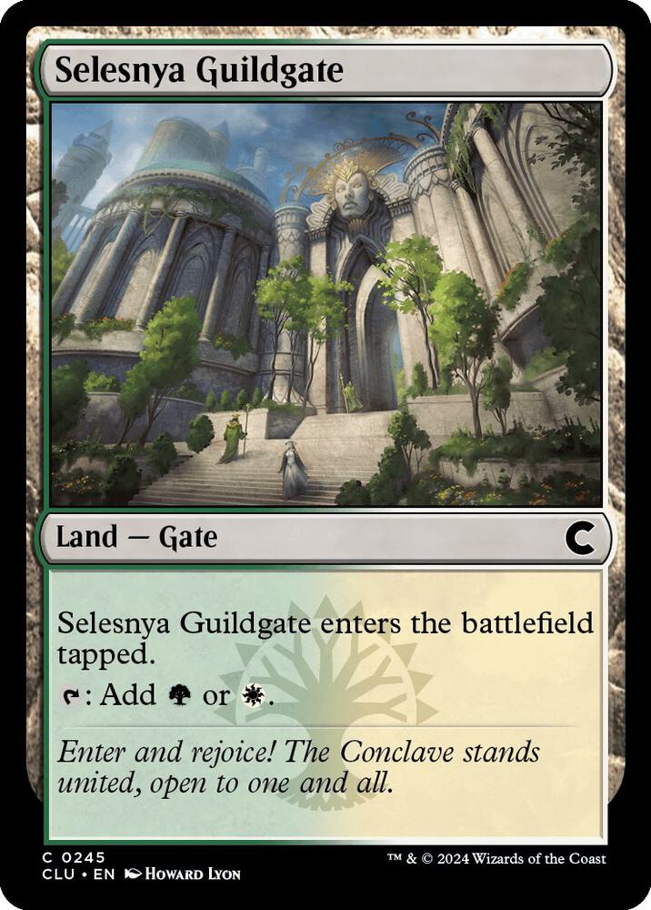 Selesnya Guildgate [Ravnica: Clue Edition]