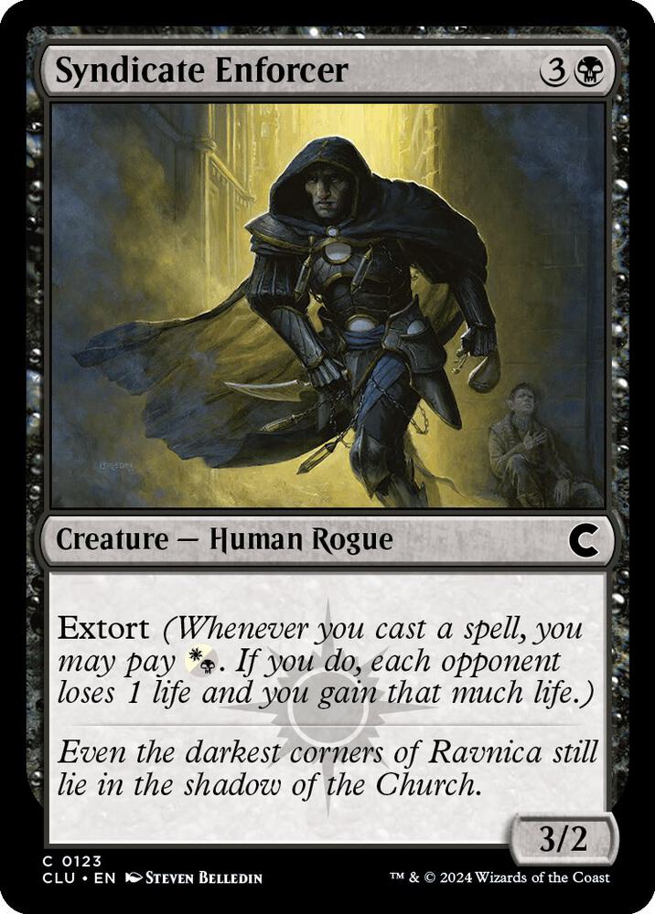 Syndicate Enforcer [Ravnica: Clue Edition]