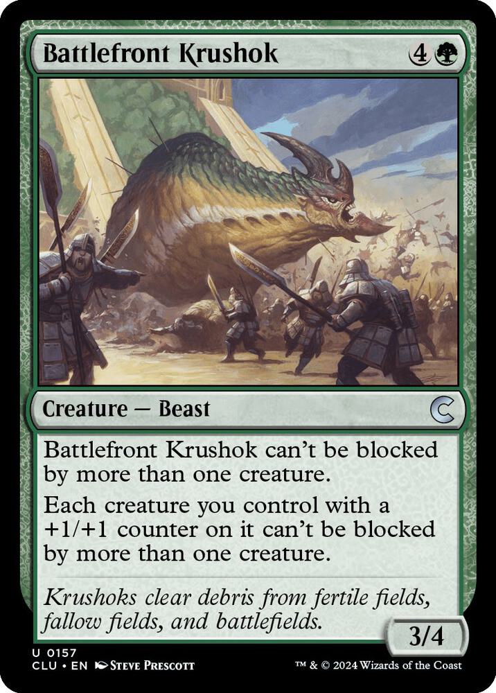 Battlefront Krushok [Ravnica: Clue Edition]