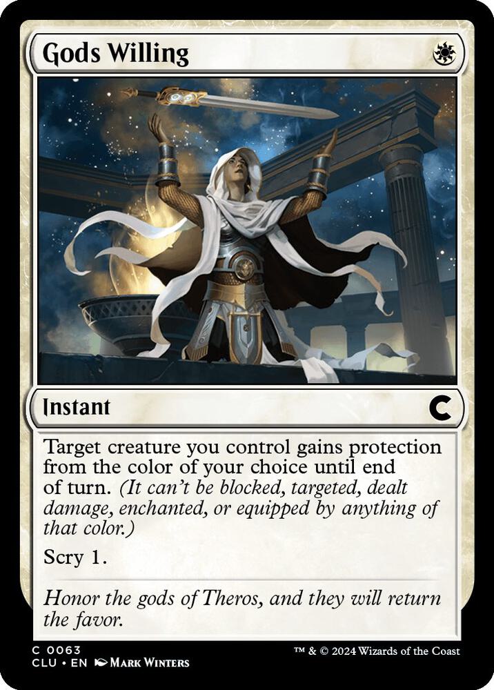 Gods Willing [Ravnica: Clue Edition]